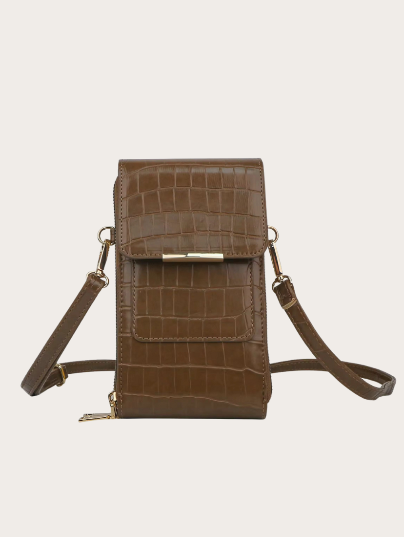 Original Crocodile Bag - Café
