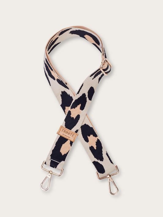 Strap - Leopard Print Beige