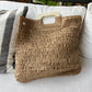 Rafia Beach Bag - Light brown